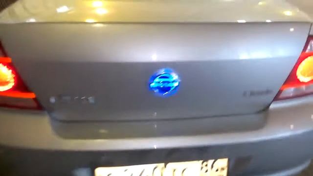 задний светящийся шильдий Nissan Almera Classic смотреть онлайн