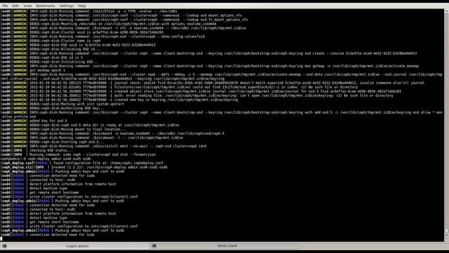 HowTo CEPH Quick Start/Installation Ubuntu VIDEO смотреть онлайн