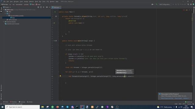 How to ddos using UDP in Java! смотреть онлайн