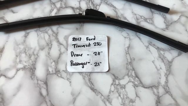 ? ? 2017 Ford Transit 250 Wiper Blade Replacement Size ? смотреть онлайн