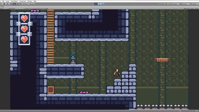 Как создать пиксельарт платформер в Unity. Обзор ассета для создания 2D платформера С# by Artalasky смотреть онлайн