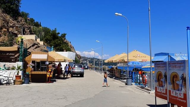Крым: ПУСТОЙ Партенит. Алушта 2020. Всё о курортном поселке Крыма. Отдых в Крыму 2020. Берег Алушта смотреть онлайн