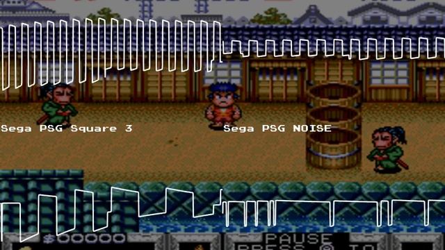 Mystical Ninja - Oedo (Goemon's Home) - Sega Master System remix (PSG SN76489) смотреть онлайн