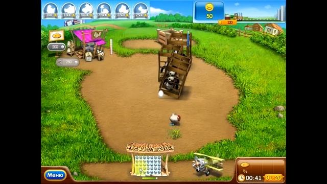 Веселая ферма 2 Порошковая 5 FarmFrenzy на золото смотреть онлайн