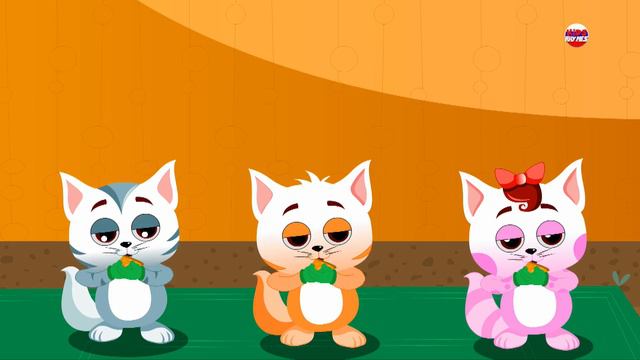 Три маленькие котята | Песня для детей | Kittens Rhyme | Song For babies | Three Little Kittens смотреть онлайн