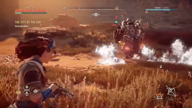 Horizon Zero Dawn - EPIC Fight scene - MUST SEE !! смотреть онлайн
