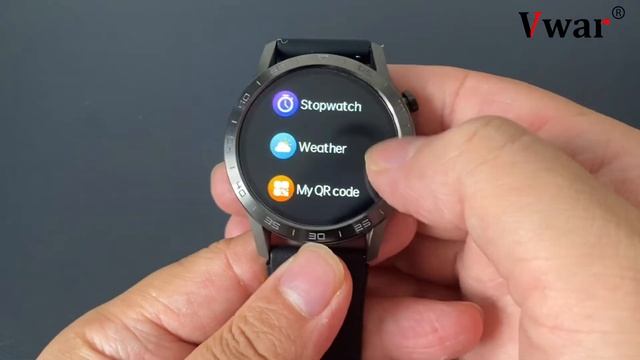 Vwar Men Business Smart Watch- Wireless Charger, Bluetooth Call, ECG+PPG, Rotation Buttion etc. смотреть онлайн