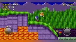 Прохождение Sonic 1 на телефоне (ЧАСТЬ 1)