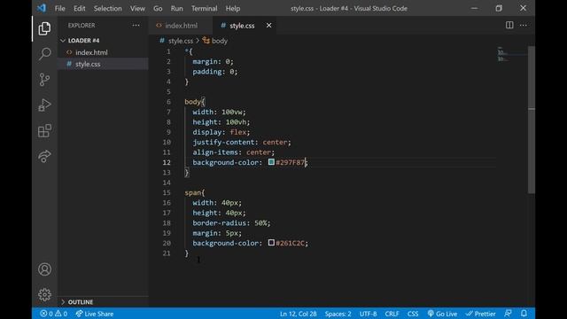 Loader #4 | HTML & CSS смотреть онлайн