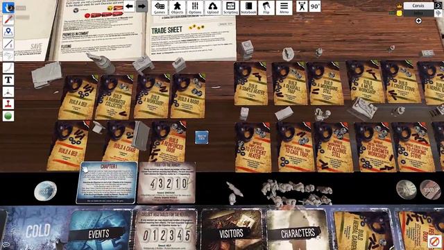 This War of Mine (Tabletop Simulator) - w/ Jabu - Day 1 / Part 2 смотреть онлайн
