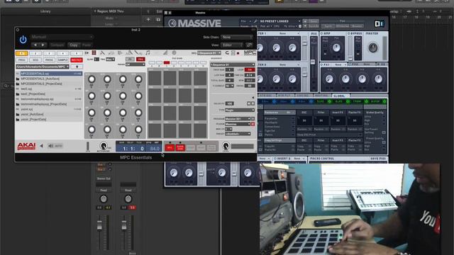 HOW TO USE THE AKAI MPC ELEMENT INSIDE LOGIC PRO X