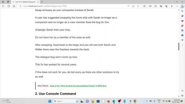 How To Fix Starfield Dialogue Bug смотреть онлайн