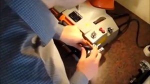 Изготовление ключа на станке 100e