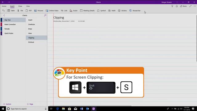 OneNote for Windows 10 - Course Sample смотреть онлайн