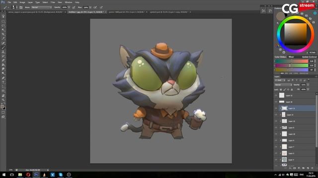 О рендере, прокачке и скиллах. CG Stream. Артур Мухаметов. Часть 2 смотреть онлайн