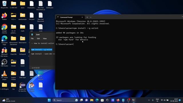 How to install eslint on windows смотреть онлайн