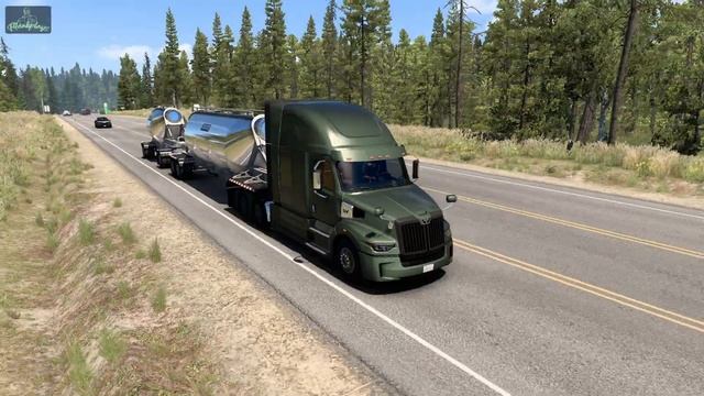 Westernstar 57X - American Truck Simulator 2K Gameplay v1.46 #americantrucksimulator #westernstar смотреть онлайн