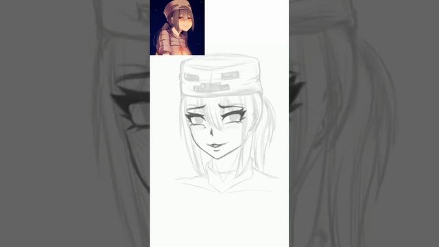 How To Draw Skeleton Minecraft Anime | Drawing Easy #shorts смотреть онлайн