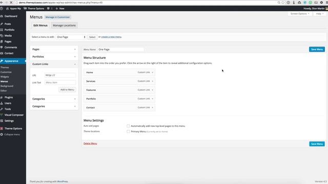 One Page Navigation Making With Visual Composer Row ID смотреть онлайн