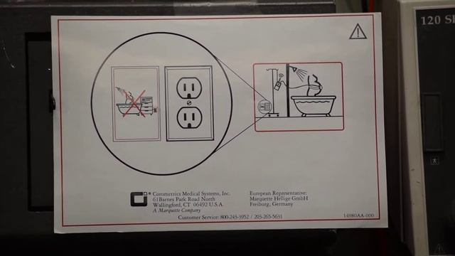 Corometrics Nautilus 5700LAX 5700HAX Ultrasound Transducer - Watertight but NOT Submersible смотреть онлайн