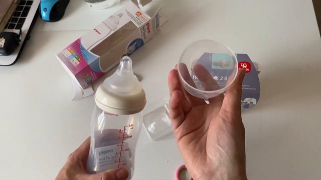Бутылочка Pigeon и Поильник BabyGo смотреть онлайн