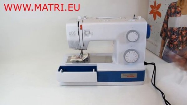 Bernette B05 academy sewingmachine how does it work