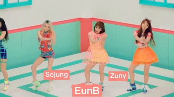 Ladies' Code - "Pretty Pretty" M/V with names