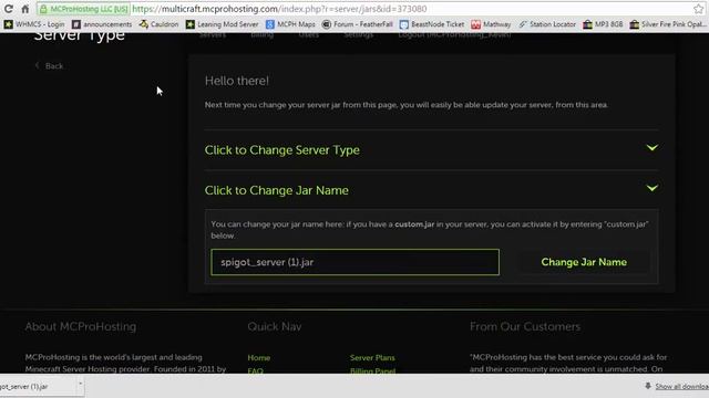 How to Change Minecraft Server Type and Version смотреть онлайн