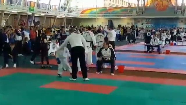 Бой за 1е место. 6-7 лет до 34кг. Кубок МШТ 2017г. смотреть онлайн