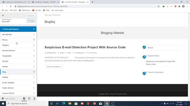 How to hide tags in Ocean WP WordPress theme 2020 смотреть онлайн