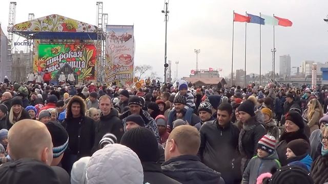 Владивосток Проводы Зимы (Масленица 2016).ч.6 смотреть онлайн