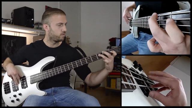 The Ventures - Wipe Out (Bass Cover - Tab Link) смотреть онлайн