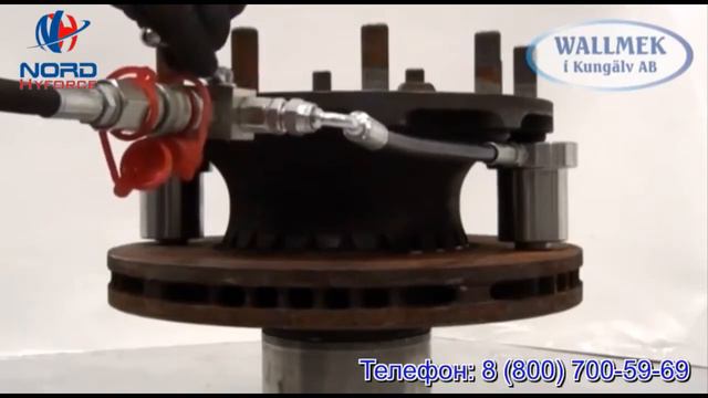 Выпрессовка плавающих тормозных дисков смотреть онлайн