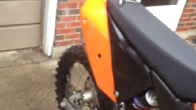 2009 KTM 150sx Startup and Walk Around смотреть онлайн