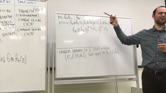 Криптография 5. Протоколы шифрования. смотреть онлайн