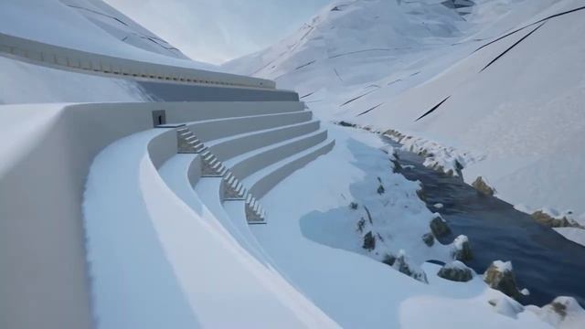 Противолавинная галерея, Рокский тоннель смотреть онлайн