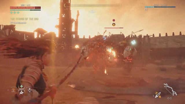 Horizon Zero Dawn: Complete Edition PS5 gameplay - Sun King Arena смотреть онлайн