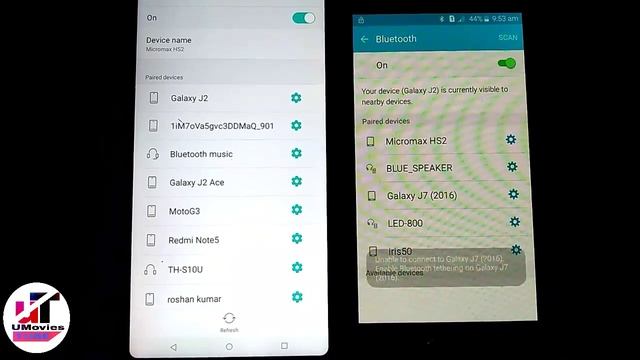 Share Internet Via Bluetooth - Android Bluetooth Tethering Phone to phone #umovies tube смотреть онлайн