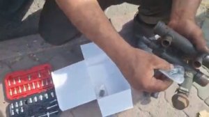 reno master 2  aracımızın termostatını  değiştirdik