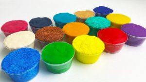 Учим цвета с Шариковым Пластилином и Play Doh. Изучаем название игрушек - Овощи и Фрукты