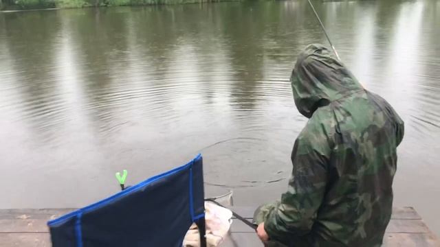 Ловля линя РК «Фишка» Петряиха смотреть онлайн