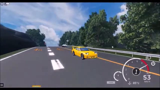 (old version) Roblox MR:T Ae86 vs Rx7 fd (initial D roblox remake) смотреть онлайн