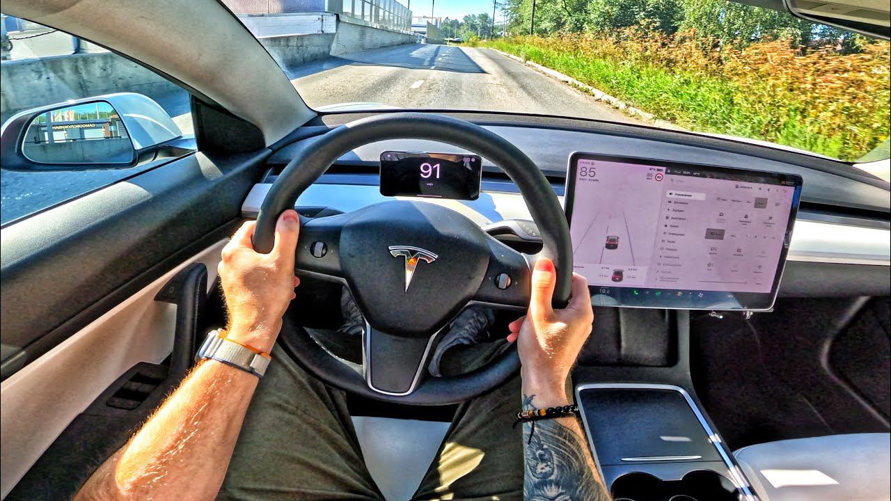 2020 Tesla Model 3 (331 кВт, 4WD) - ТЕСТ-ДРАЙВ ОТ ПЕРВОГО ЛИЦА смотреть онлайн