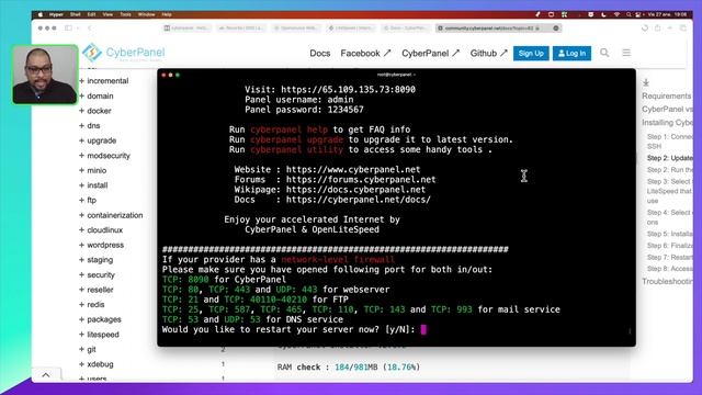 ? Docker Manager dentro de CyberPanel смотреть онлайн