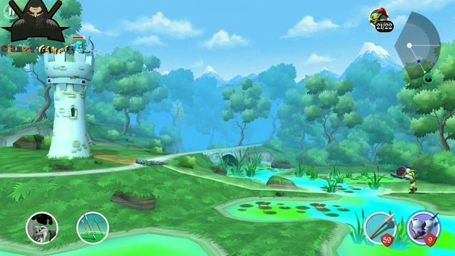 Tiny archers || Hd'"" graphic gameplay ..offline android .. смотреть онлайн