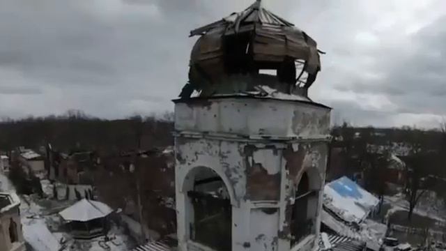 Как выглядит Авдеевка с высоты после боев