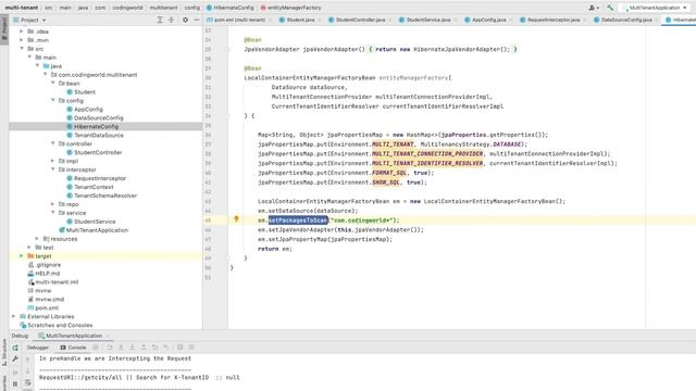 Create multi tenant microservice using Springboot, Hibernate and Postgres смотреть онлайн