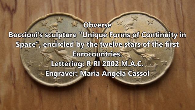 Different Maps 20 Euro Cent 2002 2010 Italy