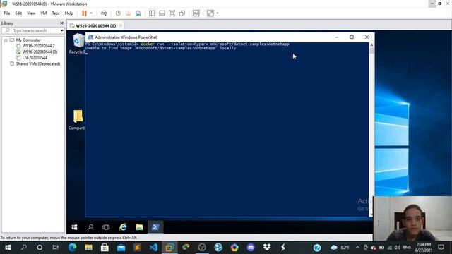 3.12 Crear contenedores de Hyper-V смотреть онлайн