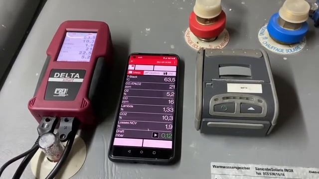 Conexión Con El Analizador MRU Delta Smart